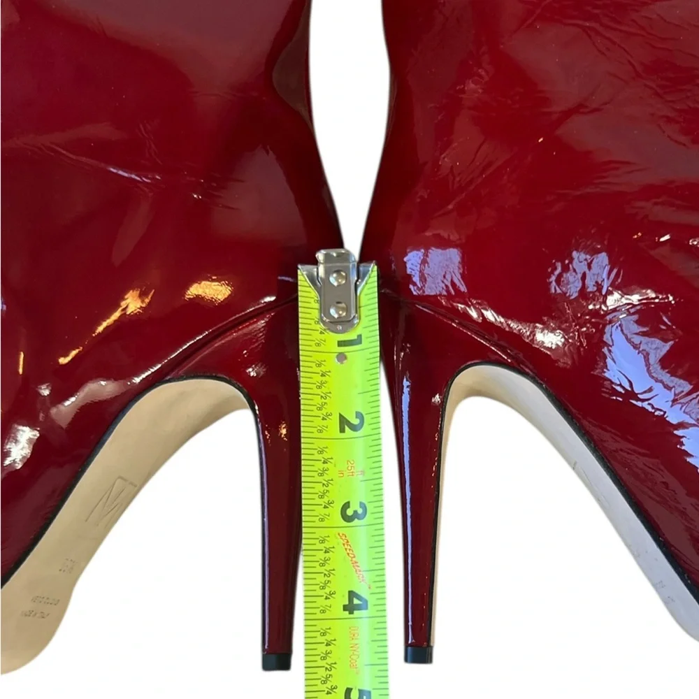 Tamara Mellon Trinity Patent Red Knee High Boots